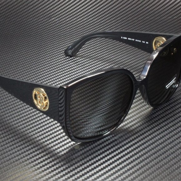 NEW Burberry Black 61mm Women\'s Sunglasses! main image 5